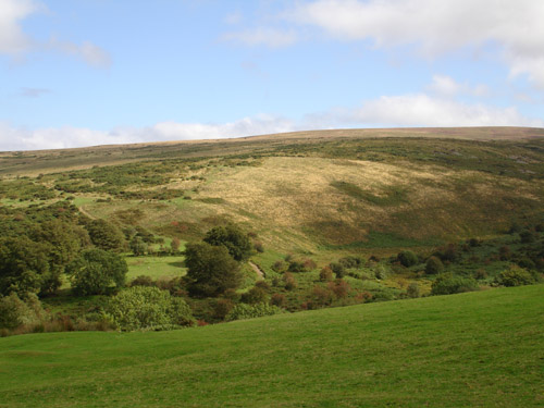 view from Belstone Great Green