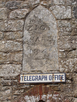 Zion Chapel close-up