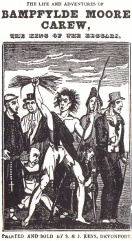 Bampfylde Moore Carew in various disguises