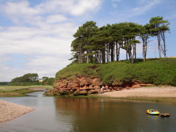 mouth of River Otter