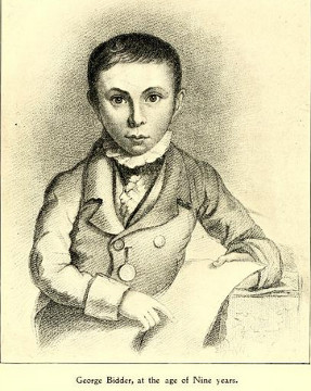 George Parker Bidder age 9