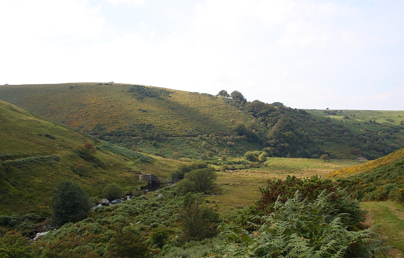 The West Okement approaching Vellake Corner