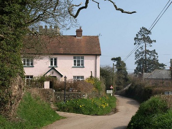 Entering Nymet Rowland