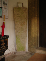 Norman grave cover stone