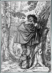 Engraving of James Howell by Abraham Gosse