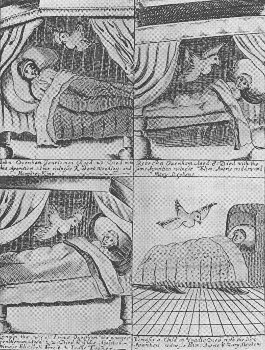 The frontispiece to 'A True Relation of an Apparition'