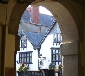 The Black Horse Inn seen from the Town Hall